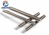 316 de Roestvrij staalnagel bout Dubbel Beëindigen Metrisch Ingepast Rod For Industrial vast